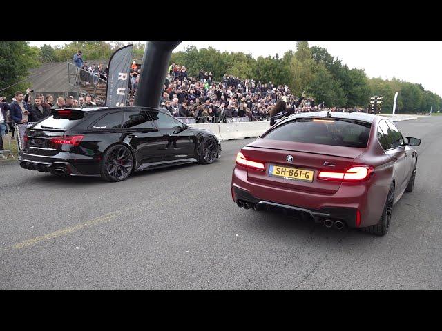 750HP BMW M5 F90 Competition vs Audi RS6 C8 Avant MMS Power Division