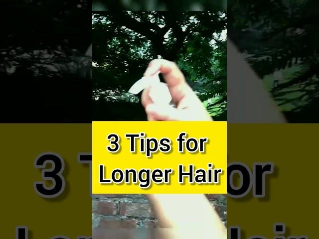 3 LONG HAIR TIPS |  MAKE YOUR HAIR LONGEST IN JUST 3  EASY STEPS !! *100% WORKING*