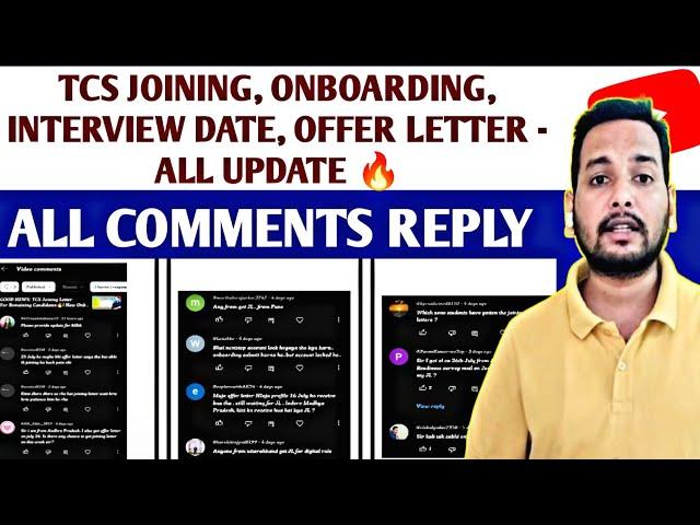 TCS ALL IMP UPDATES | ALL DOUBTS CLEARED? | ONBOARDING MAIL | INTERVIEW RESULTS | OFFER LETTER