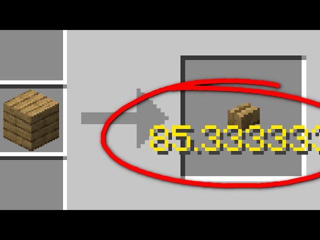 Mojang, NOBODY likes this crafting recipe (so I fixed it).