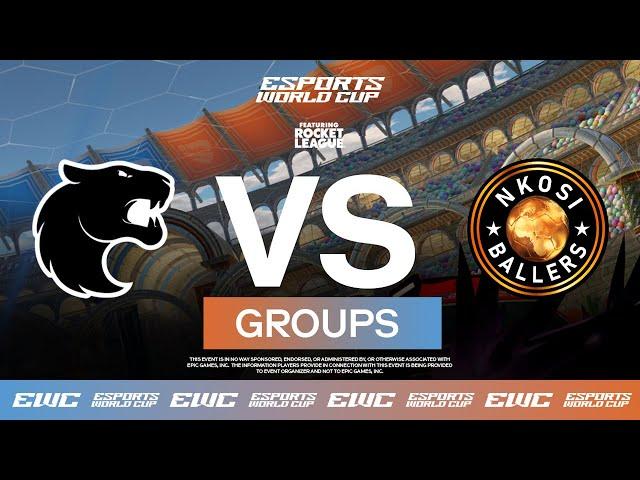 FURIA Esports vs. Nkosi Ballers - EWC ft. Rocket League // Day 1 - Group Stage