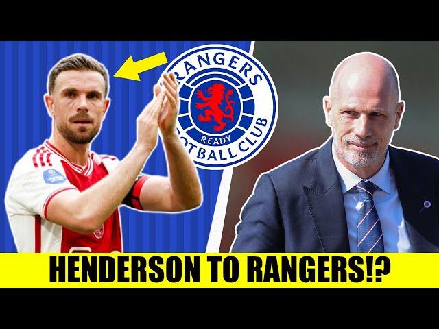 Jordan Henderson To Rangers As Odds Slashed!