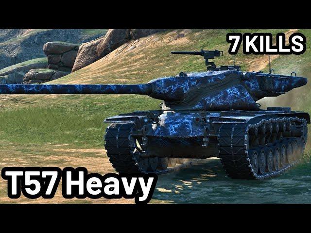 T57 Heavy | 8.3K DAMAGE | 7 KILLS | WOT Blitz Pro Replays