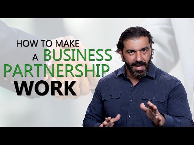 How To Make A Business Partnership Work