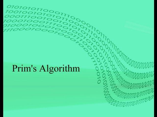 Finding the Minimal Spanning Tree using Prim's Algorithm