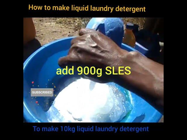 DIY Detergent - How To Make Your Own Laundry Soap