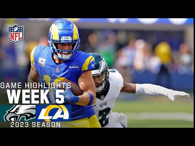 Los Angeles Rams vs. Philadelphia Eagles Full Game Highlights | NFL Week 5, 2023
