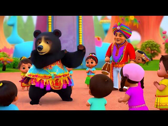 कालू मदारी आया | Kalu Madari Aaya l Hindi Rhymes And Kids Songs l Hindi Cartoon Songs