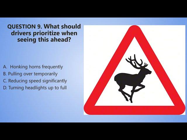 Road and Traffic Signs, Theory Test UK Driving - 10 hours Compilation 2025