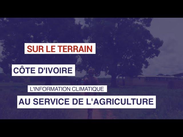 Côte d'Ivoire : L'information climatique au service de l'agriculture