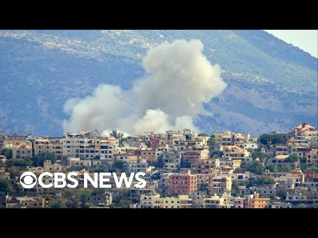 Israel launches strikes targeting Hezbollah in Lebanon