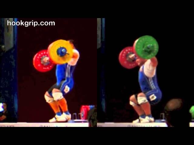 Ruslan Albegov 197kg & 209kg Snatch Comparison
