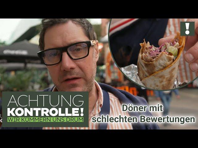  "Der schlechteste DÖNER meines Lebens!"  Mirko Reeh testet Imbisse | Achtung Kontrolle