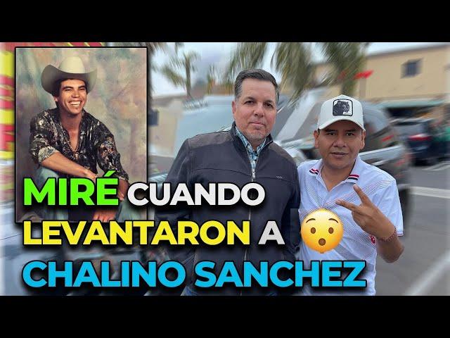 Mire cuando se llevaron a CHALINO SÁNCHEZ