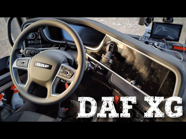 NEW DAF XG. INTERIOR 