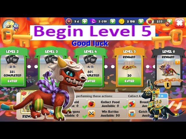 Begin Level 5 Divine Party A farewell Event-Dragon Mania legends | Sigil Score 18.12M | DML