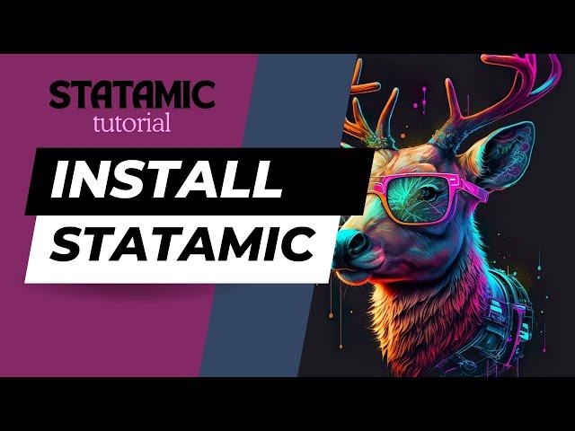 Install Statamic CLI - Laravel Statamic Tutorial