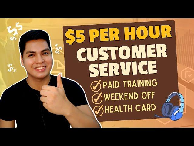 Be A General Virtual Assistant in Customer Service and Earn As Much As $5 Per Hour!