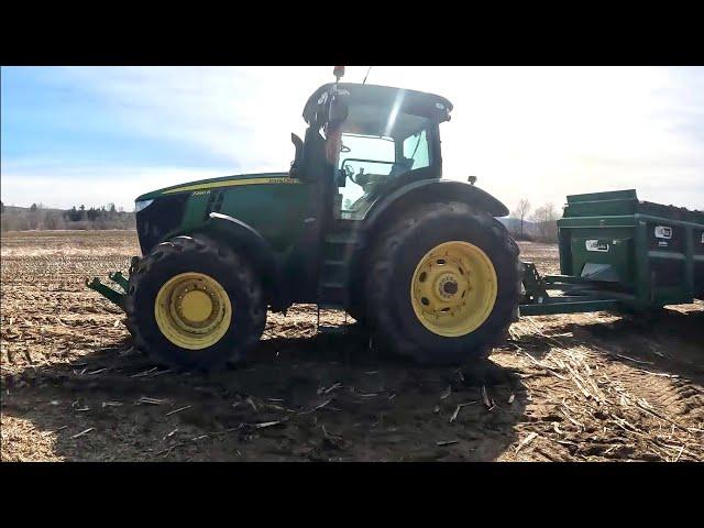 Tractor Reveal! & Spreading Manure!