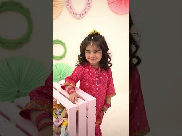 “Gulabo”, ZIVA’s mini-Ready to wear collection. #ziva #zivakids #trending #style #gulabo #kids