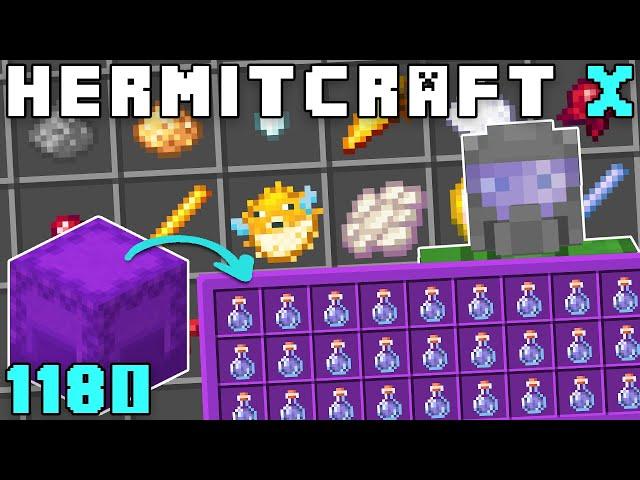 I Built A Potion Box Factory | Hermitcraft X 1180