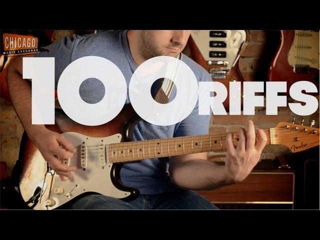 100 Riffs (A Brief History of Rock N' Roll)