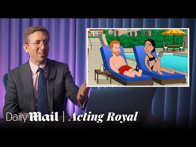 Royal experts react to Prince Harry & Meghan Markle on TV | Acting Royal | Daily Mail Royals