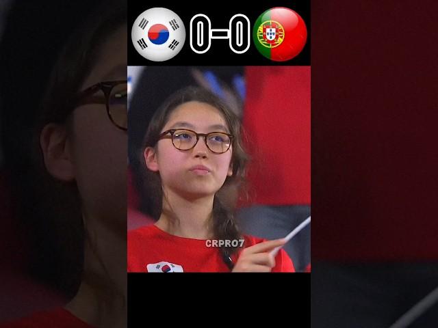 South Korea vs Portugal Ronaldo Vs Son Match  #ronaldo #shorts #youtube