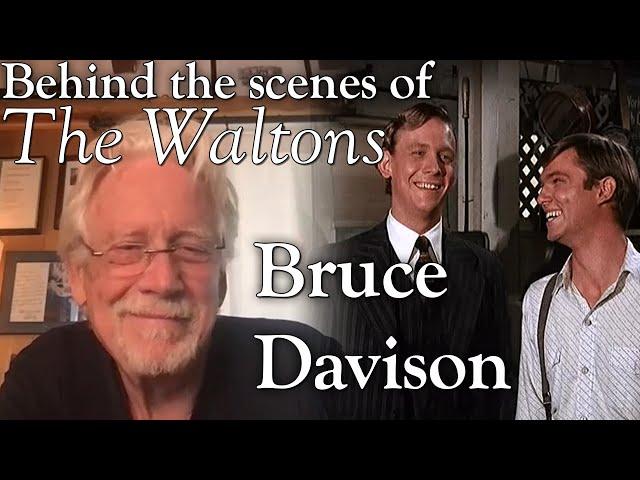 The Waltons - Bruce Davison pt. 1  - behind the scenes with Judy Norton