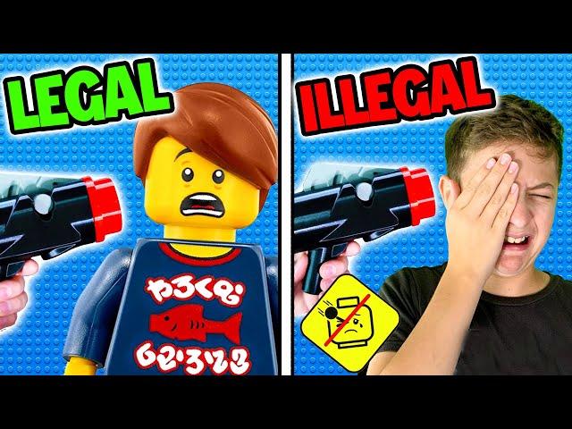 I Broke Every LEGO RULE In 24 Hours...