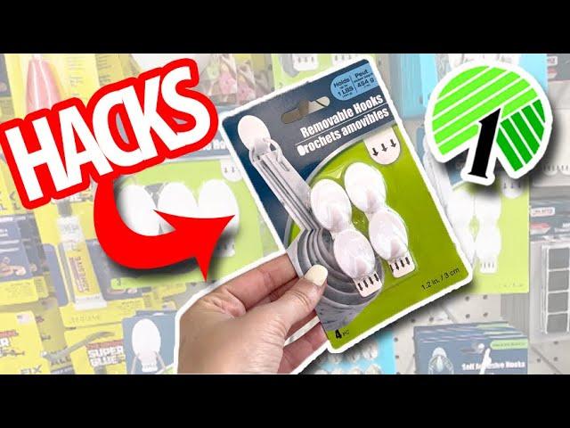 CRAZY GOOD Dollar Tree Organization HACKS in 5 minutes or less!