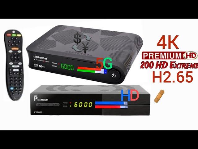 Tiger Premium x22800 Or 4K Starsat SR 200 Full Review