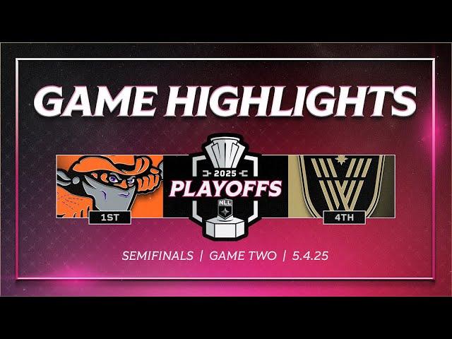 Full Game Highlights | Semifinals | Buffalo Bandits vs Vancouver Warriors