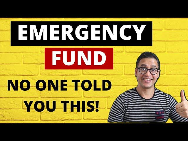 Modern Approach For Emergency Fund Planning || How Much And Where To Invest Emergency Fund