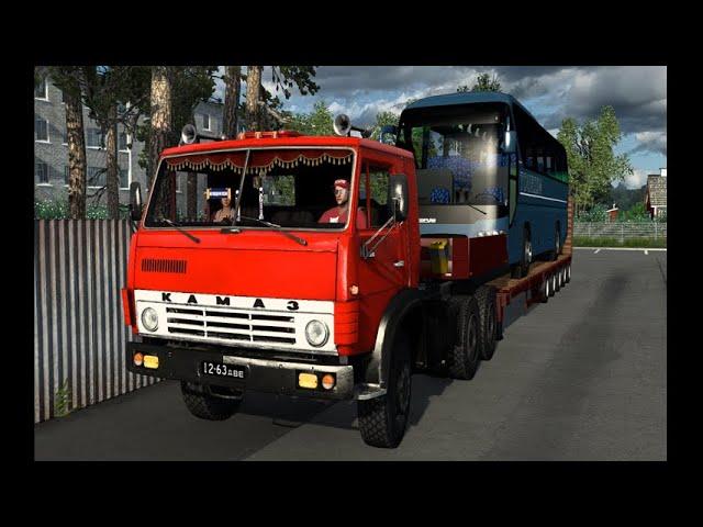 [ETS2.1.53] ● На КаМаЗе ●  Ставрополь ▶ Карачаевск