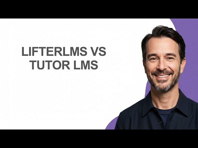 Lifterlms Vs Tutor Lms - KevinHowTo