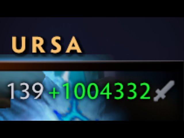 +1,004,620 Damage on Ursa Dota 2