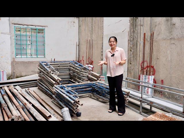 Khởi công xây tiếp Nhà của Phạm Dũng Phan Diễm sau một tháng tạm ngưng và thưởng thức Lẩu gà lá é