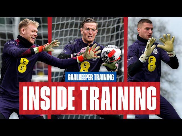 216 Saves, Pickford's Poachers Finish & Half-Volley Challenge | Ramsdale, Johnstones & Pickford | GK