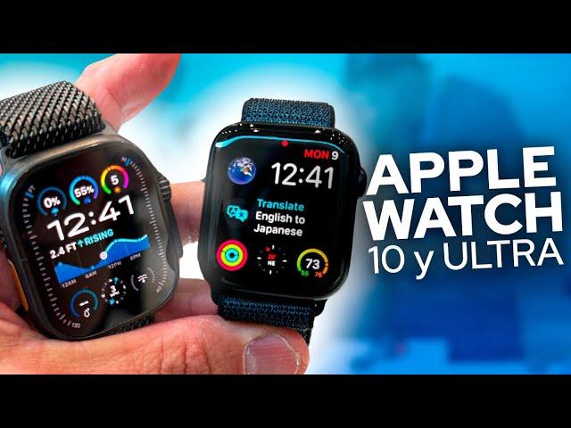 Apple Watch Series 10 y Apple Watch Ultra 2 black Primeras impresiones