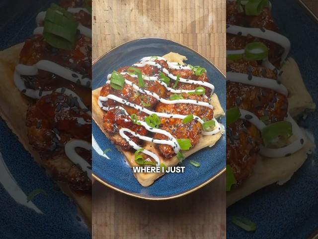 Raw-Dogging Dishes without a Recipe | Korean Chicken and Waffles