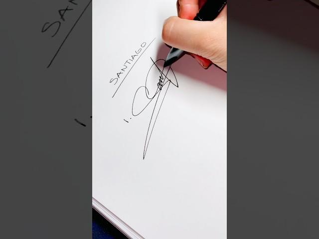 What Would Your Signature Look Like? Watch Me Create It ️