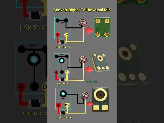 Jay Ambe mobile repairing digital mic repair digital mic convert universal mic convert kaise kar#Mic