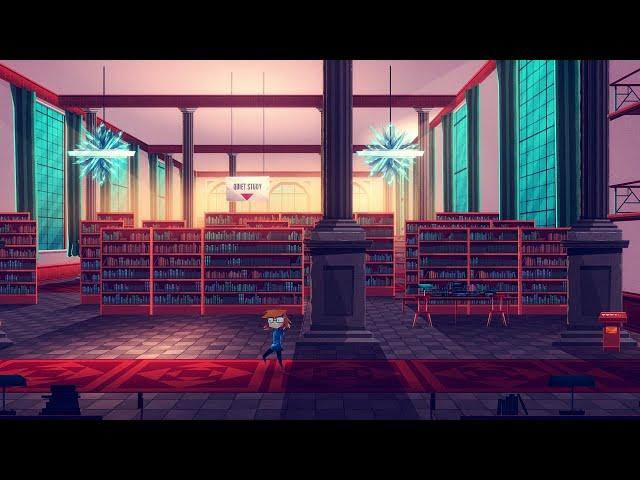 Studying at the Library \\ Study Video Game Music