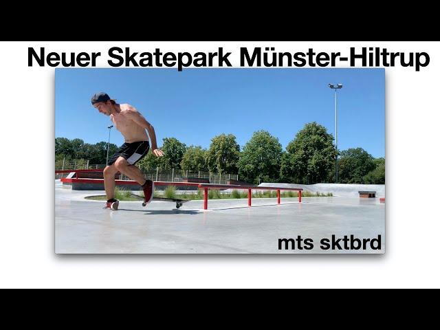 Neuer Skatepark in Münster Hiltrup I mts sktbrd I Mats Skateboard