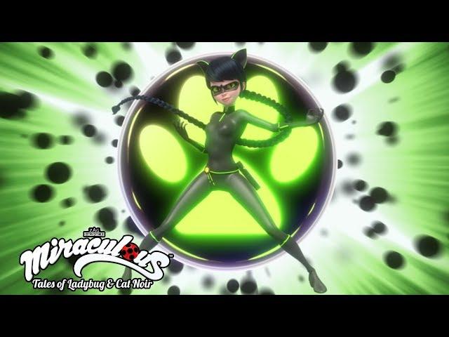 MIRACULOUS |  LADY NOIRE - Transformation  | Tales of Ladybug and Cat Noir