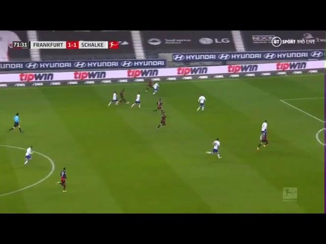 Luka Jovic Goal vs Schalke 04 | Eintracht Frankfurt 2-1 Schalke 04