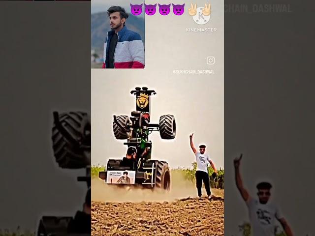 #Nishu Jaiswal tractor stand 