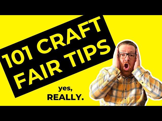 101 Craft Fair Tips for Vendors