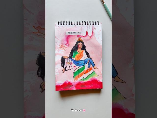 Justice For dr moumita debnath🩺#shorts#drawing#art